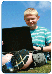 Youth on Computer